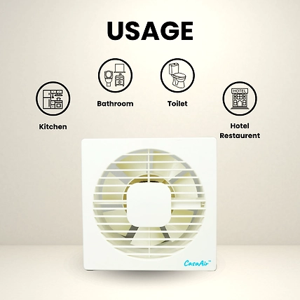 CasaAir Axial Fan 6 inch - Echo-4