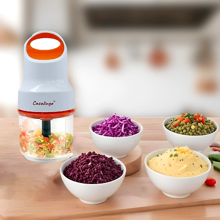 Casalingo Electric Chopper with Whisker - Orange-3