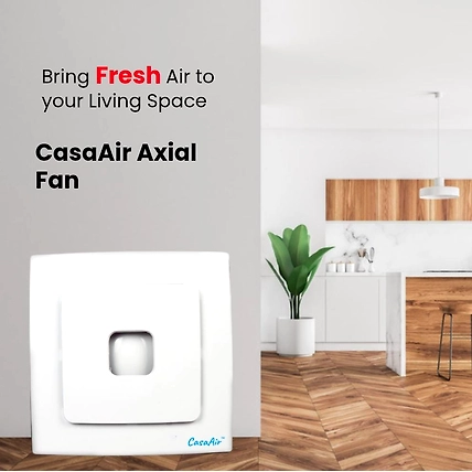 CasaAir Axial Fan 4 inch - Dyno-2