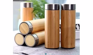 Bamboo bottle