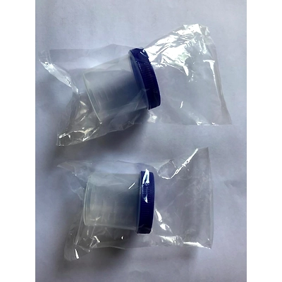 Plastic Urine Specimen Container – 30ml, Flip-Top, Tamper-Proof Cap-1