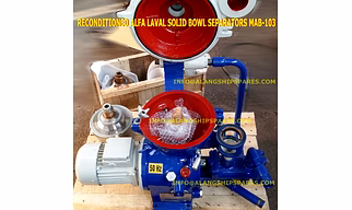 ALFA LAVAL OIL SEPARATOR PURIFIER SPARE PARTS WORM WHEEL, BOWL SPINDLE, PARING DISC, FRICTION BLOCK
