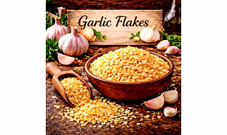 Garlic Flakes / Cloves Dehydrated Garlic Ingredient | Adizo Exports Bulk Supply For Wholesalers, Distributors & Importers