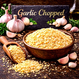 garlic chopped/cut pieces | bulk dehydrated garlic ingredient for food manufacturers
