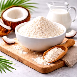 coconut milk powder coconut extract ingredient | adizo exports bulk supply for wholesalers, distributors & importers