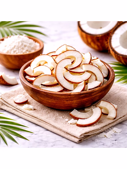 Dried Coconut Slices