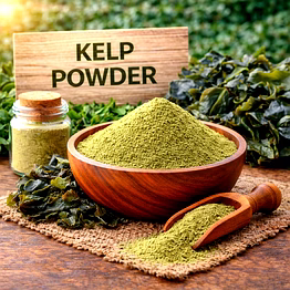kelp powder organic powder ingredient | adizo exports bulk supply for wholesalers, distributors & importers