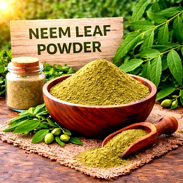 neem leaf powder organic powder ingredient | adizo exports bulk supply for wholesalers, distributors & importers