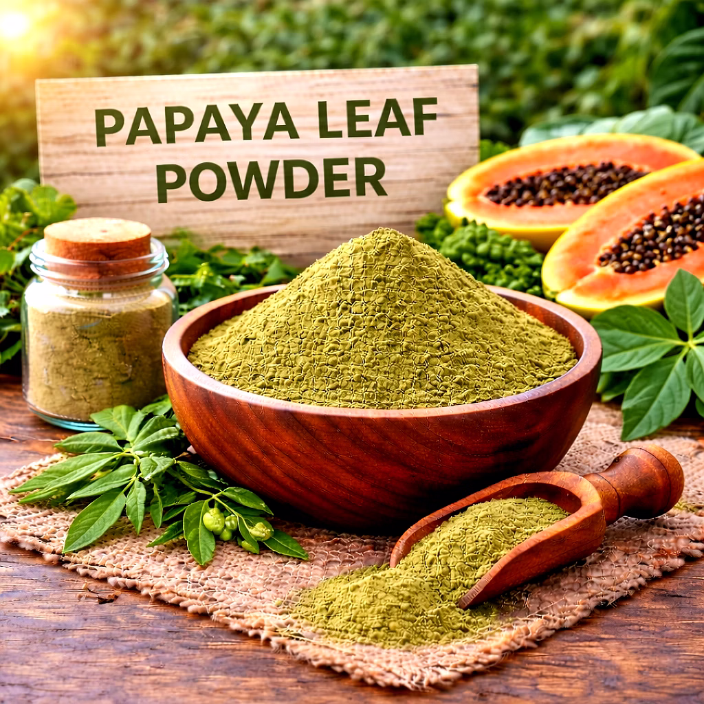 papaya leaf powder | bulk ingredient powder for b2b food & wellness buyers