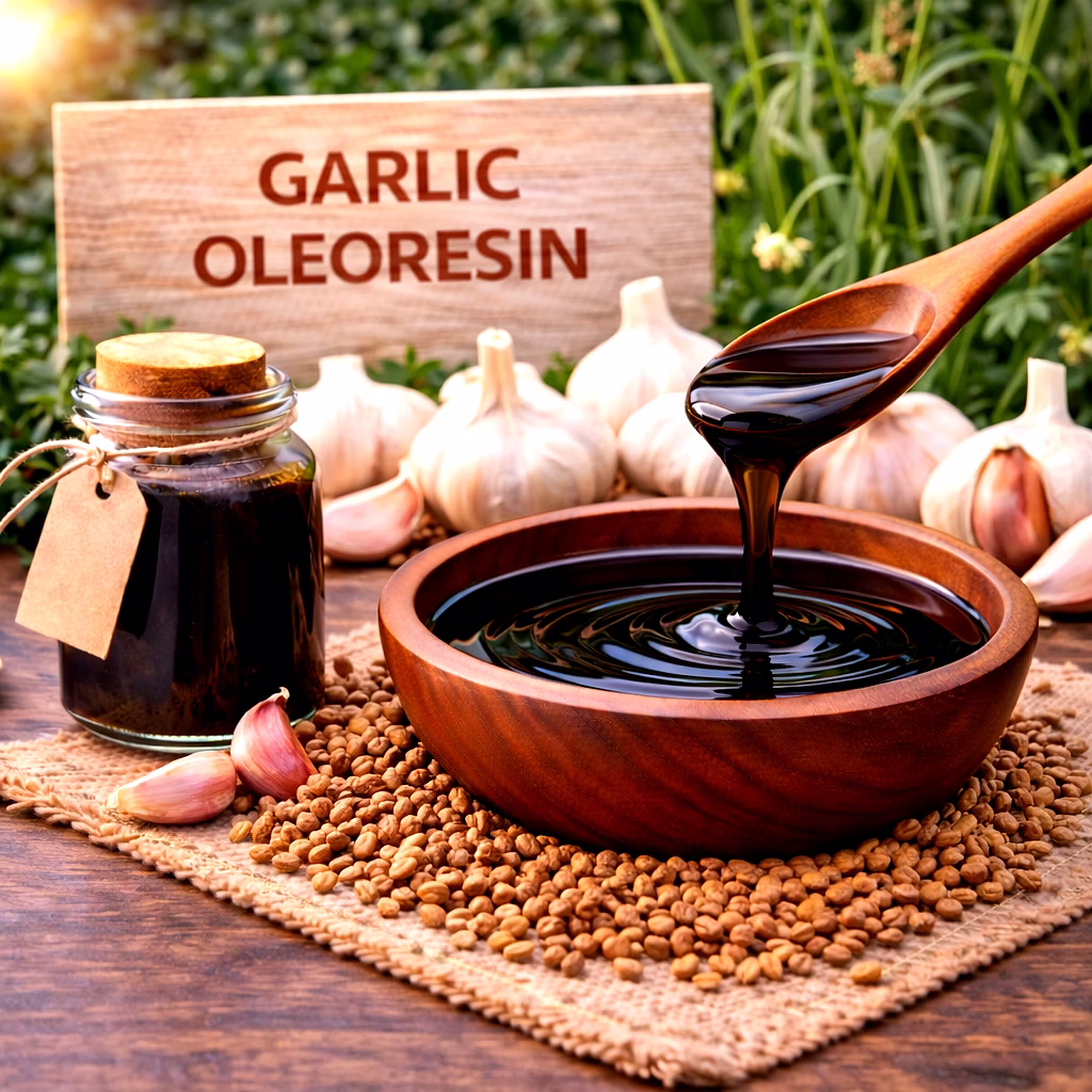 garlic oleoresin | bulk oleoresin supplier for food & flavor manufacturers