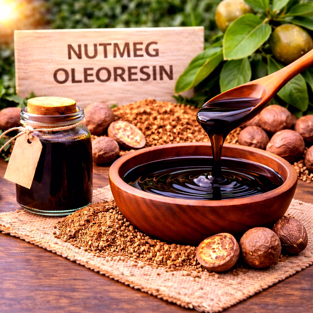 nutmeg oleoresin | bulk oleoresin supplier for food & flavor manufacturers