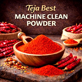teja best – machine clean red chilli powder | adizo exports bulk supply for wholesalers, distributors & importers