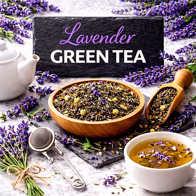 lavender green tea blend | adizo exports bulk supply for wholesalers, distributors & importers