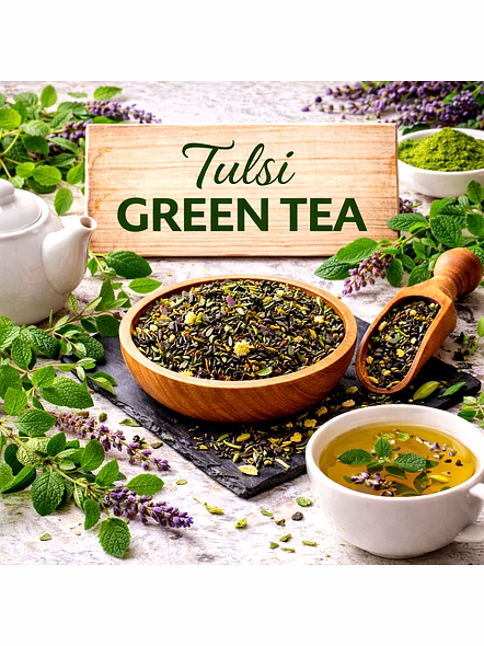 Tulsi Green Tea