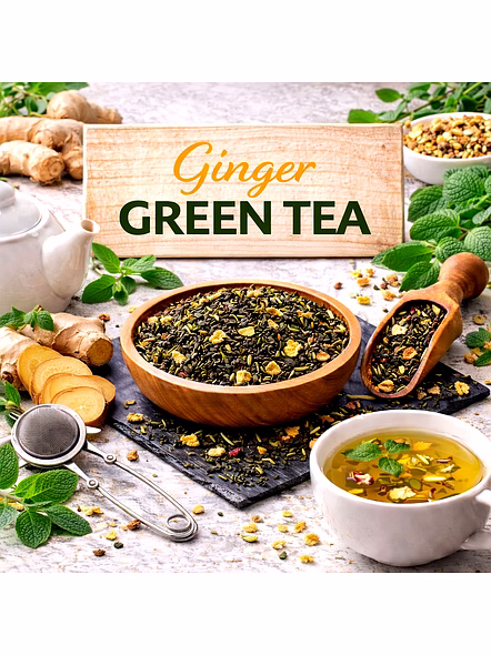 Ginger Green Tea