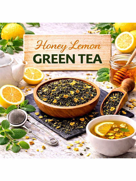 Honey Lemon Green Tea