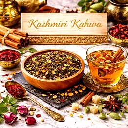 kashmiri kahwa tea blend | adizo exports bulk supply for wholesalers, distributors & importers