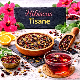 hibiscus tisane tea blend | adizo exports bulk supply for wholesalers, distributors & importers