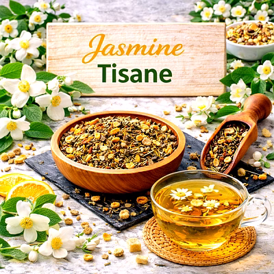 jasmine tisane tea blend | adizo exports bulk supply for wholesalers, distributors & importers