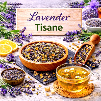 lavender tisane tea blend | adizo exports bulk supply for wholesalers, distributors & importers
