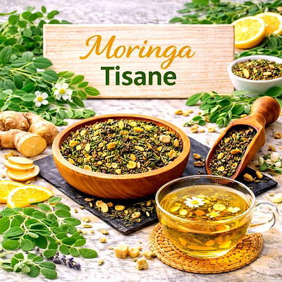 moringa tisane tea blend | adizo exports bulk supply for wholesalers, distributors & importers