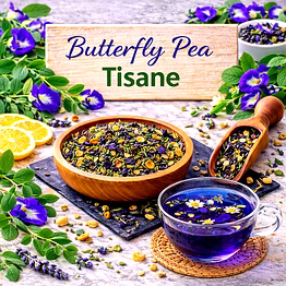 butterfly pea tisane tea blend | adizo exports bulk supply for wholesalers, distributors & importers