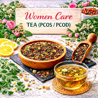 women care tea (pcos / pcod) tea blend | wholesale tea blend for private label & bulk import
