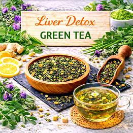 liver detox green tea blend | adizo exports bulk supply for wholesalers, distributors & importers