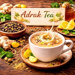 adrak tea blend | adizo exports bulk supply for wholesalers, distributors & importers