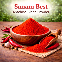 sanam best – machine clean red chilli powder | adizo exports bulk supply for wholesalers, distributors & importers