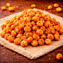 roasted & flavored foxnuts nut ingredient | adizo exports bulk supply for wholesalers, distributors & importers