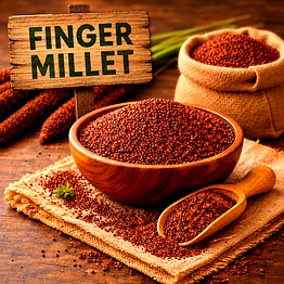 ragi (finger millet) millet grain | adizo exports bulk supply for wholesalers, distributors & importers