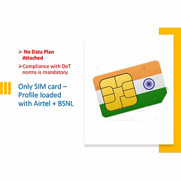 iotivity multi operator m2m / iot sim cards (not for mobile phone) for indian domestic network (bsnl+airtel)