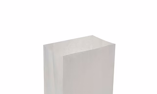 HOTPACK Square Bottom Bag 4 White