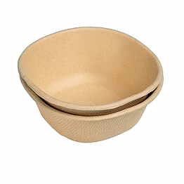bagasse plain 120ml disposable bowls