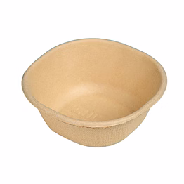 bagasse plain 250ml disposable bowls