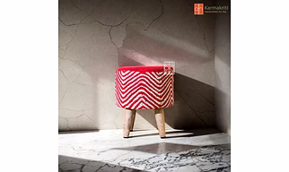 Jute pouffe | Jute Chair | Trendy Wavy