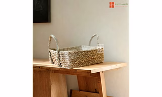 Classic Seagrass storage basket | Wardrobe Organizer