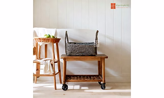 Classic Seagrass storage basket | Wardrobe Organizer