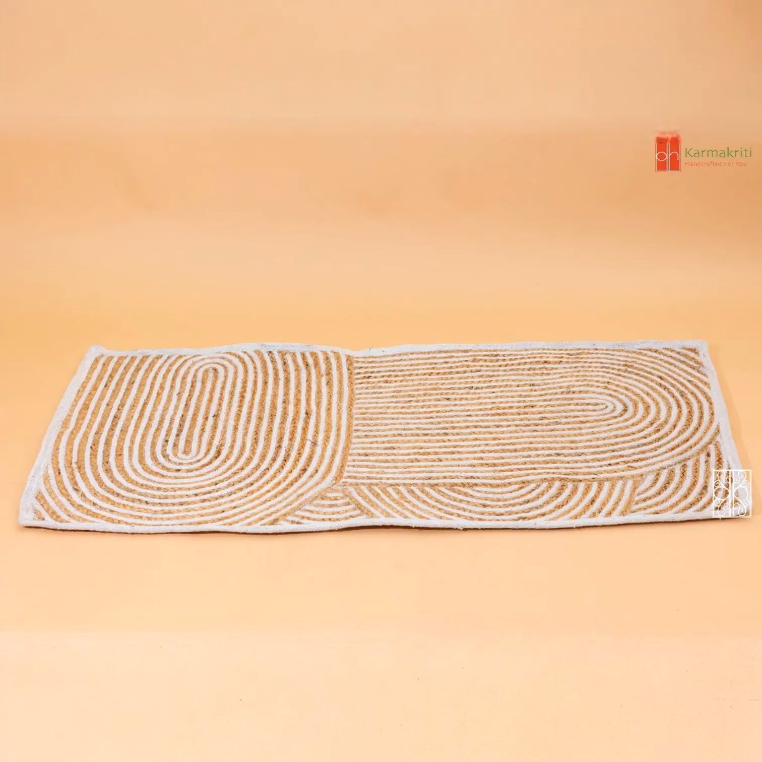 childrens floor mats​ | jute floor rug | yellow and white