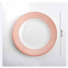 9 inches bone china plate