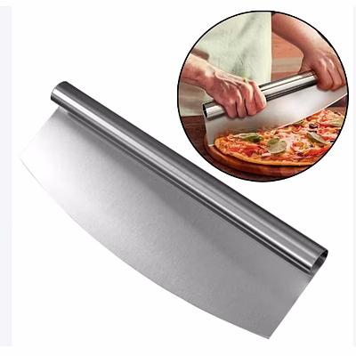 stainless steel pizza circular knife
