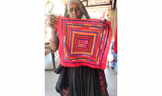 Tribal textile art