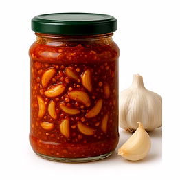 majji export & import garlic pickle (lahsun achar)