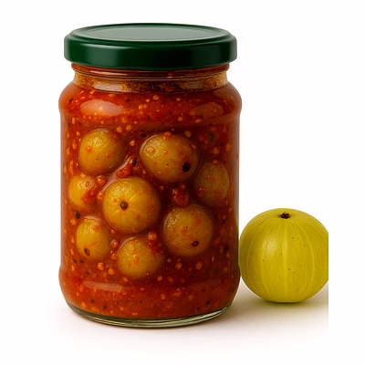 majji export & import gooseberry pickle (amla)