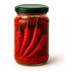 Red Chilli Pickle Whole red chillies