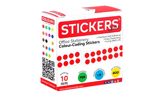 10mm - Round - Neon Lime - Colour-coding Labels