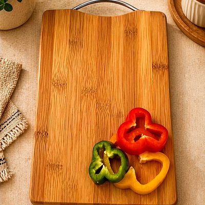 drivetech wooden kitchen chopping board size: 30 x 20 x 5 cm