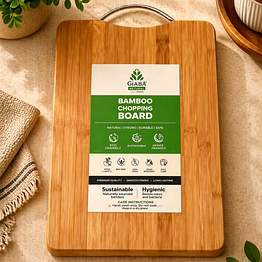 drivetech wooden kitchen chopping board size: 24 x 34 x 1.8 cm