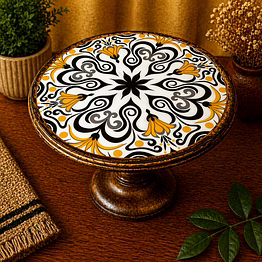 drivetech foldable wooden cake stand 4